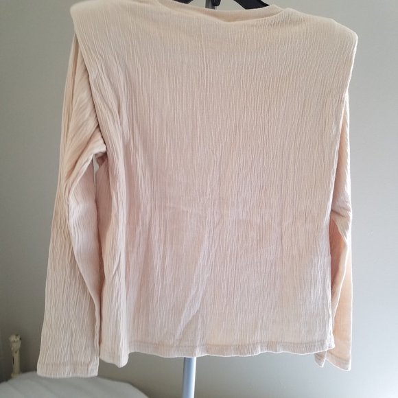 Y.A.S Womens M LS Top NWT - Picture 2 of 6